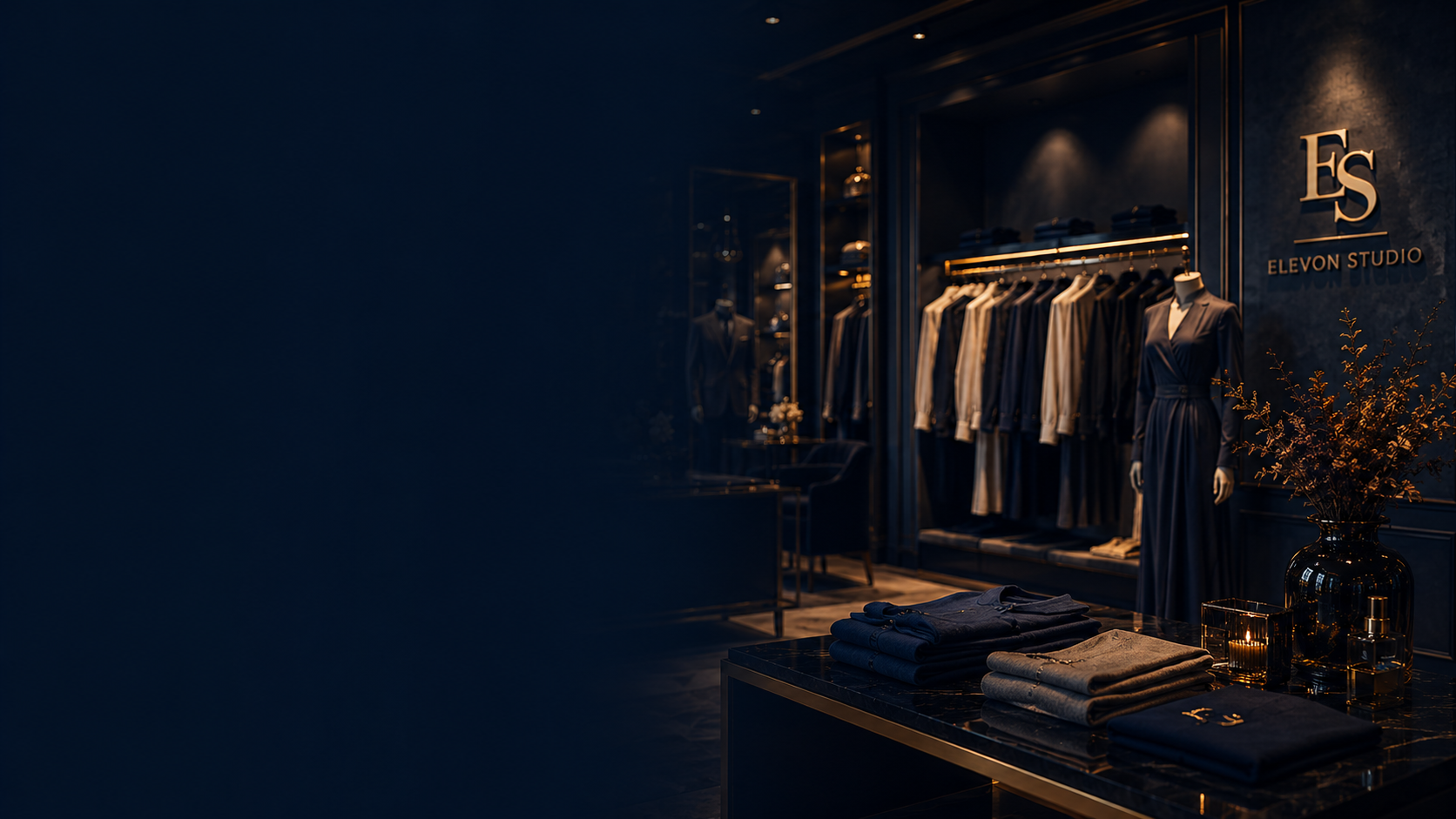 Modelo de site para Lojas de roupas